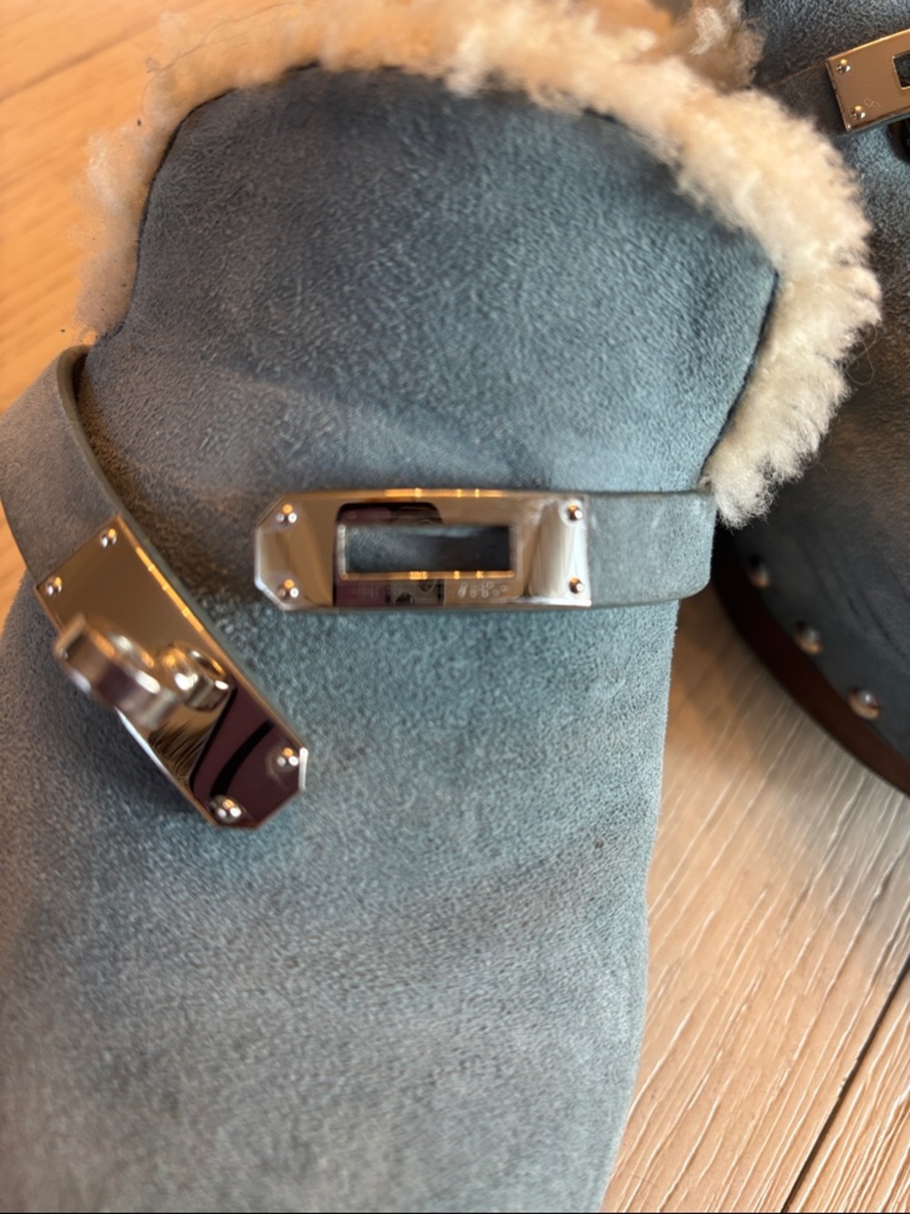 HERMES CARLOTTA MULES Sz 39 - Picture 10 of 14